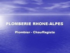 PLOMBERIE RHONE-ALPES plombier