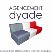 Agencement Dyade siège, chaise et fauteuil (fabrication)