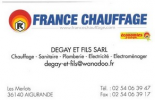 Degay et Fils chauffage (dépannage, entretien)