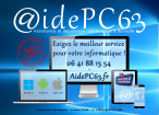 AidePC63 informatique et bureautique (service, conseil, ingénierie, formation)