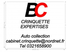 BC CRINQUETTE EXPERTISES AUTO COLLECTION expert en automobile