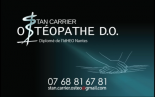 STAN CARRIER OSTEOPATHE ostéopathe
