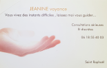 jeaninevoyance voyance, cartomancie