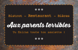 AUX PARENTS TERRIBLES restaurant