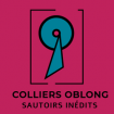 Colliers Oblong bijouterie fantaisie (détail)