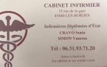 Cabinet infirmier les Bordes Cravo et Simon Ouvert le dimanche