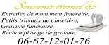 Souvenir éternel 62 marbrier funéraire