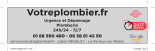 VOTREPLOMBIER.FR plombier